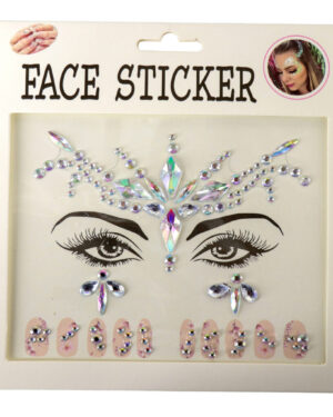 1041 - AB face gem