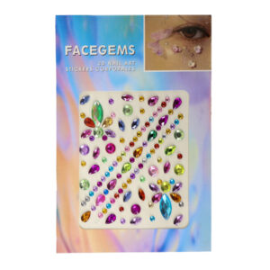 1042 - Flower gems-multi color