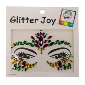 1087 - Face Jewels diamonds- Mardi gras