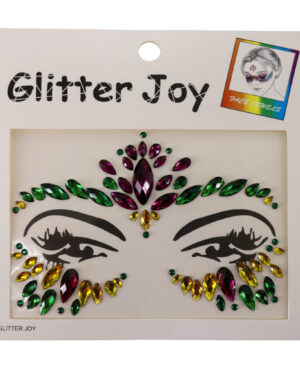 1087 - Face Jewels diamonds- Mardi gras