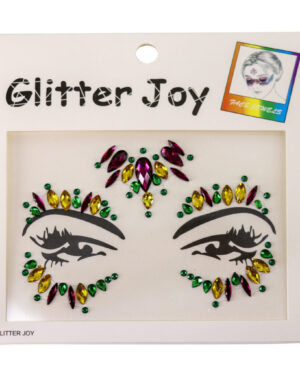 1088 - Face Jewels diamonds- Mardi gras