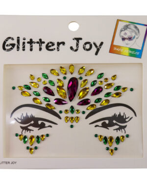 1092 - Face Jewels - Mardi gras