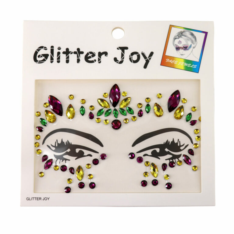 1093 - Face Jewels diamonds- Mardi gras