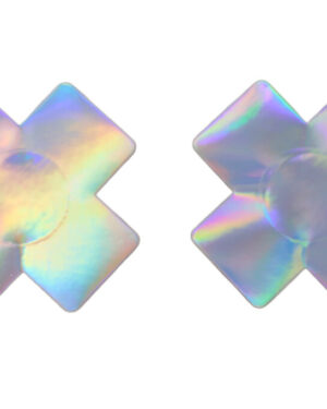 1232 - "X" laser holographic pasties