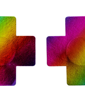 1273 - Rainbow "X" pasties