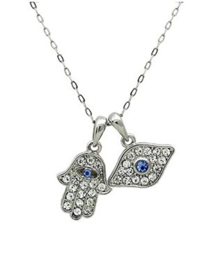 13036 - r eye with hand necklace isa