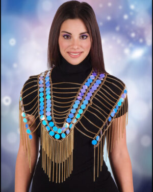 14533 - shoulder chain / disc top - AB