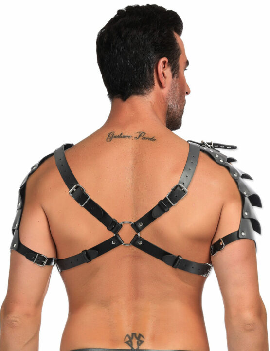 14595 - Men's Leather Adjustable Chest Strap.. - Image 4
