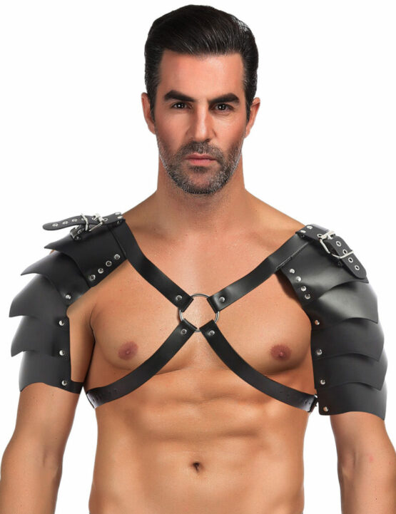 14595 - Men's Leather Adjustable Chest Strap.. - Image 3