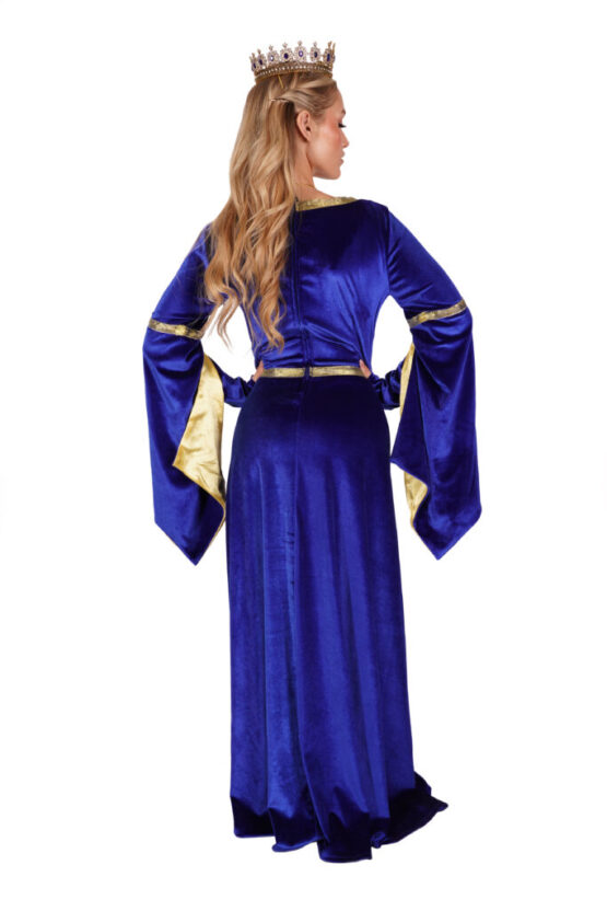 2335 - Royal renaissance gown with gold panel - Image 2