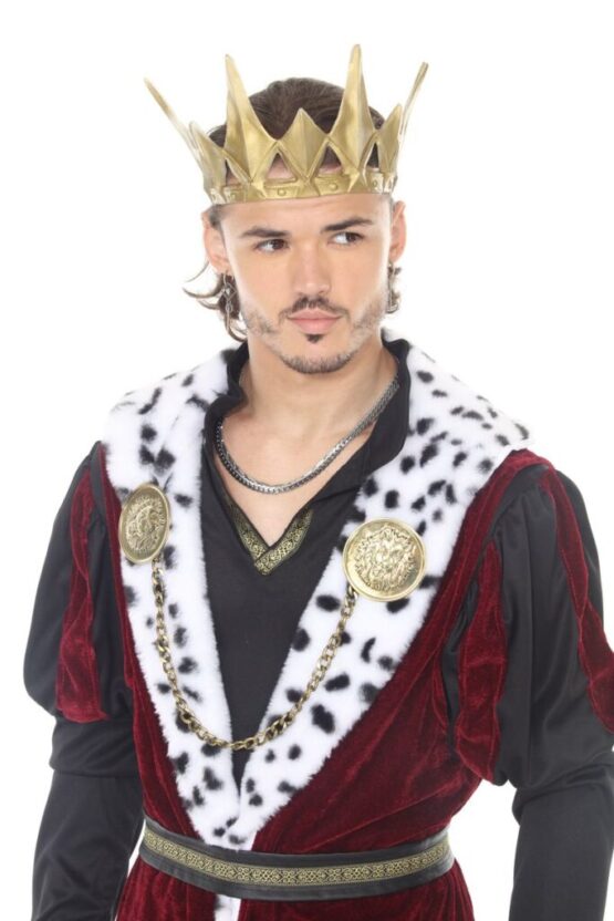 2672 - Royal King coat with faux fur trim, crown included - Image 4