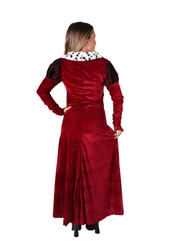 2673 - Royal queen coat with fur trim-2XL - Image 2