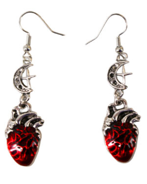 55525 - Heart earrings