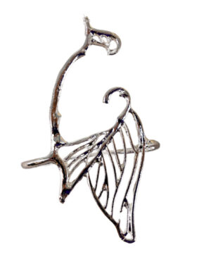 55531 - Fairy wing ear cuff, left,1 pc