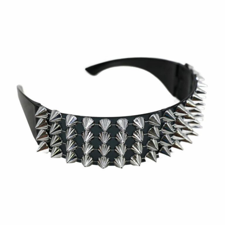63327 - 3 Row spike eyewear band - Image 5