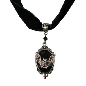 68614 - Bat cameo choker