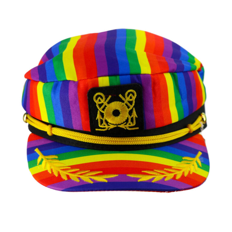 69600 - Rainbow Captain hat - Image 4