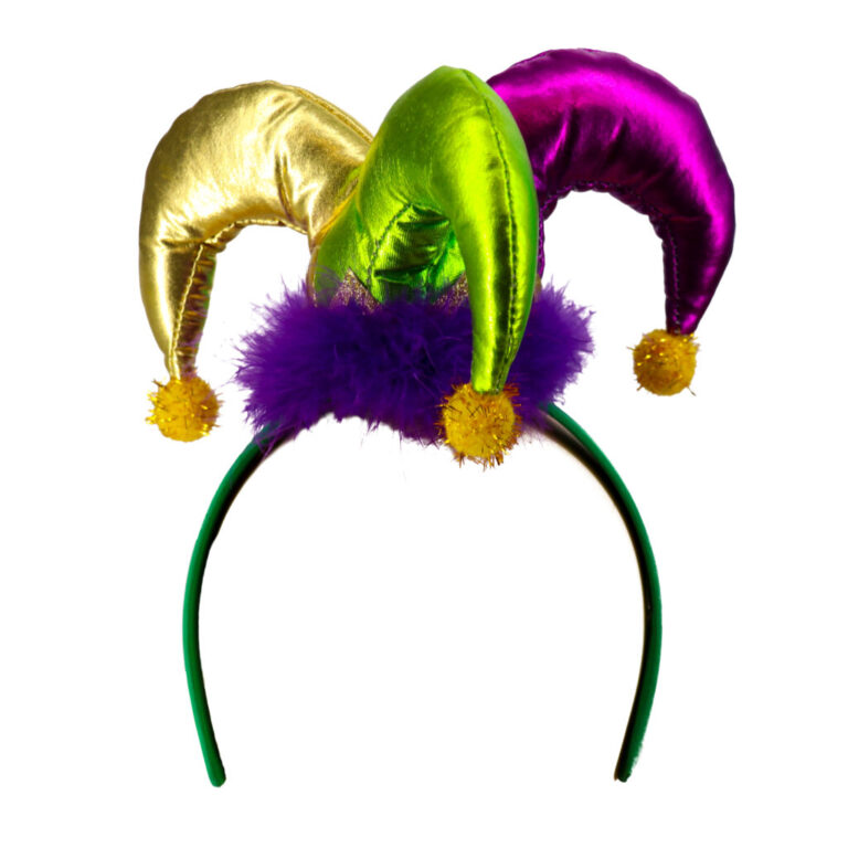 70017 - Mardi gras joker headband