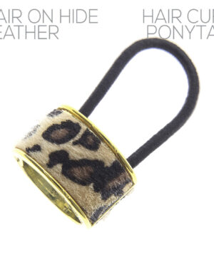 71945 - g leopard print cuff ponytail
