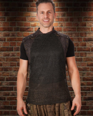 7382 - Punk See-Through Sleeveless Vest-Black