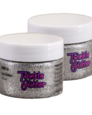 80013 - Gel glitter -  40-50g- Silver