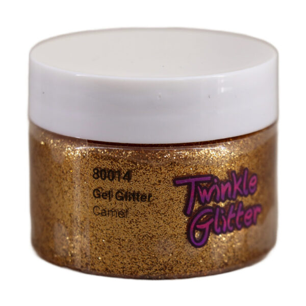 80014 - Gel glitter -  40-50g- Camel - Image 3