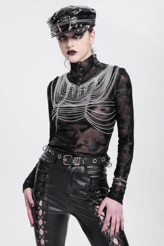 AS220 - Distressed safety pin headband - Image 12