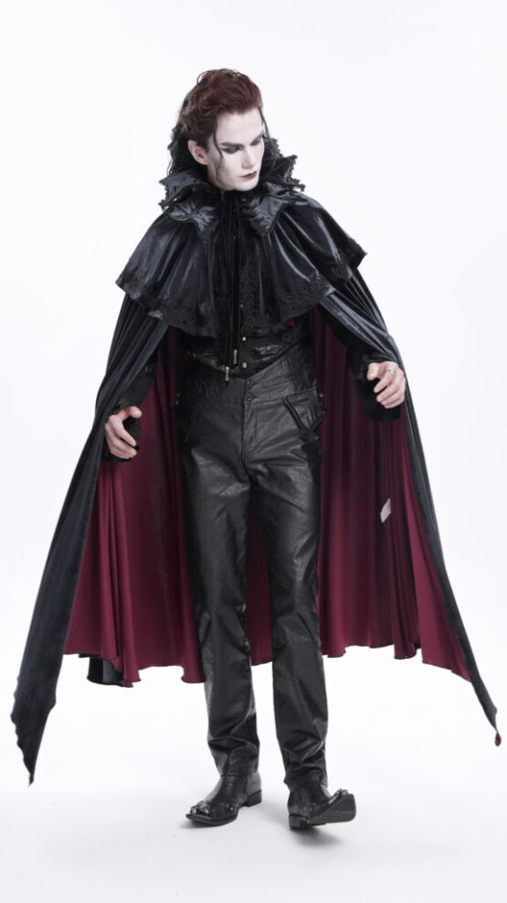 CA049 - Gothic two tone velvet laced collar - Image 7