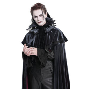 CA049 - Gothic two tone velvet laced collar