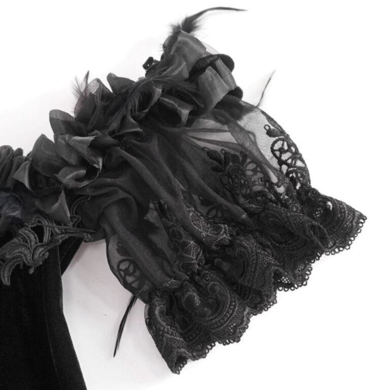 ESKT4502 - Gothic lace off shoulder dress - Image 27