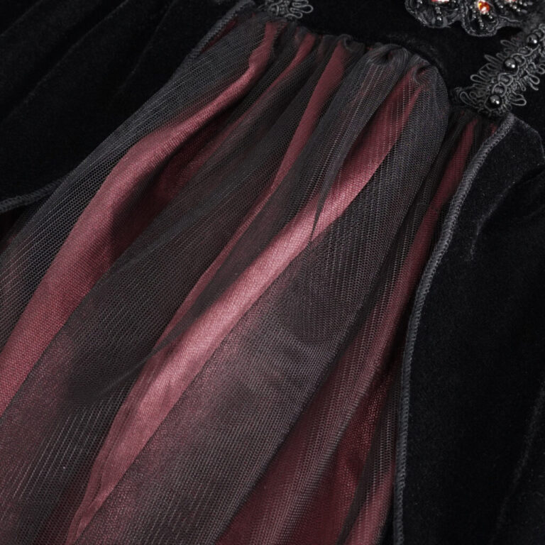 ESKT4502 - Gothic lace off shoulder dress - Image 23