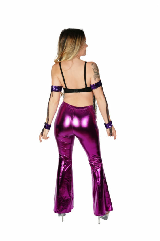 3866 - Shiny flare pants - Image 4