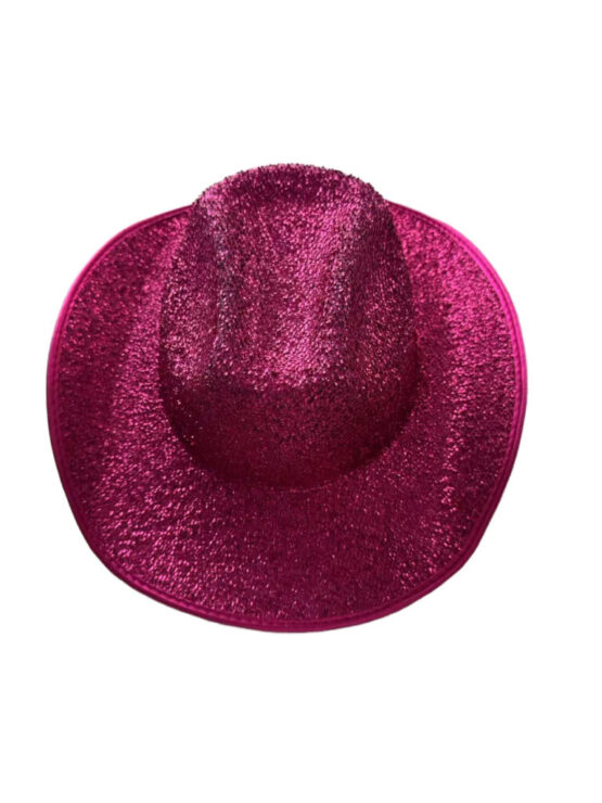 JC572 - Glitter grass cowboy party hat