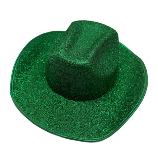 JC572 - Glitter grass cowboy party hat - Image 4