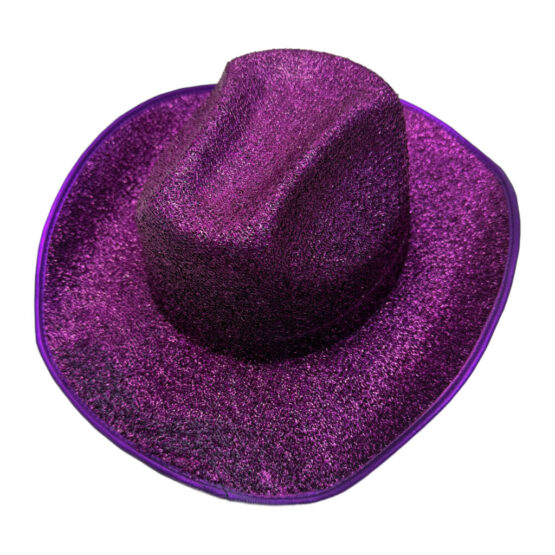 JC572 - Glitter grass cowboy party hat - Image 10