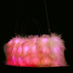 LED188 - LED faux fur handbag