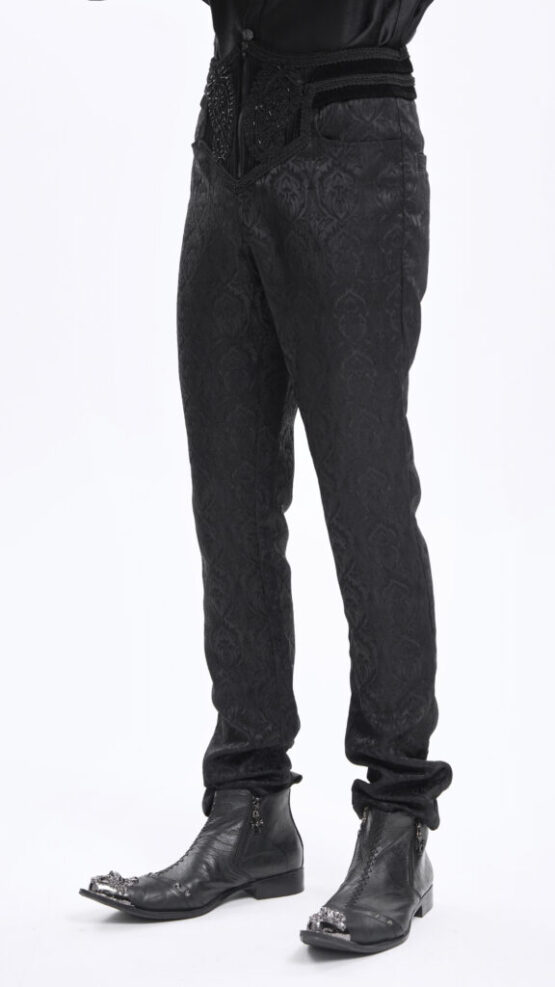 PT259 - Elegant pattern paisley pants - Image 3