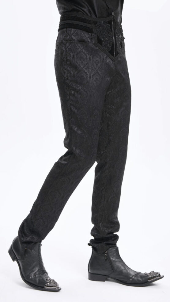 PT259 - Elegant pattern paisley pants - Image 4