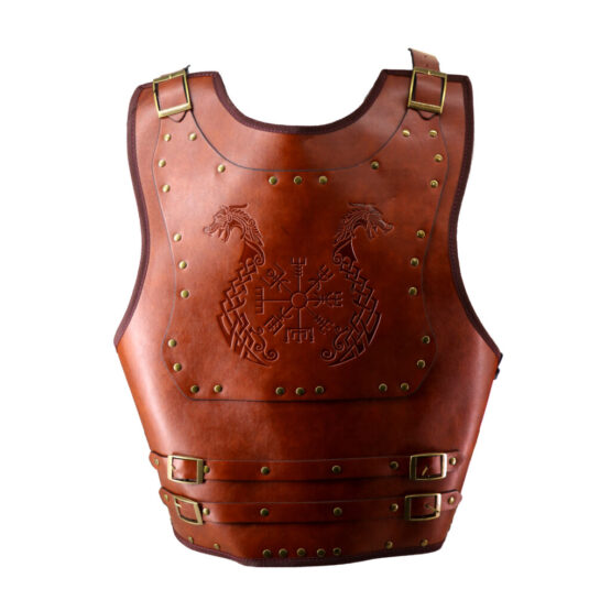 RL5003 - Medieval vest chest armor- light brown - Image 2