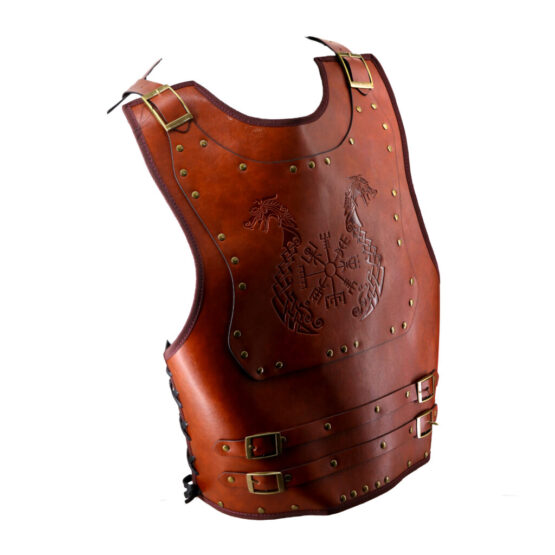 RL5003 - Medieval vest chest armor- light brown