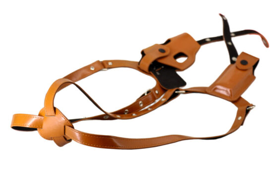 RL5005 - Double shoulder holster harness, brown - Image 2