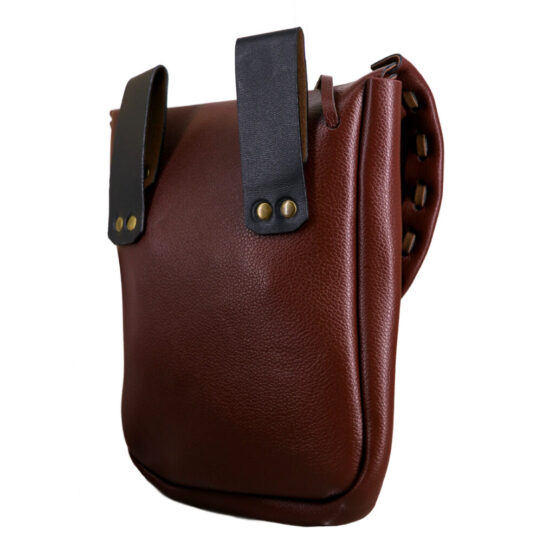 RL5007 - Brown stitch waistbag - Image 4