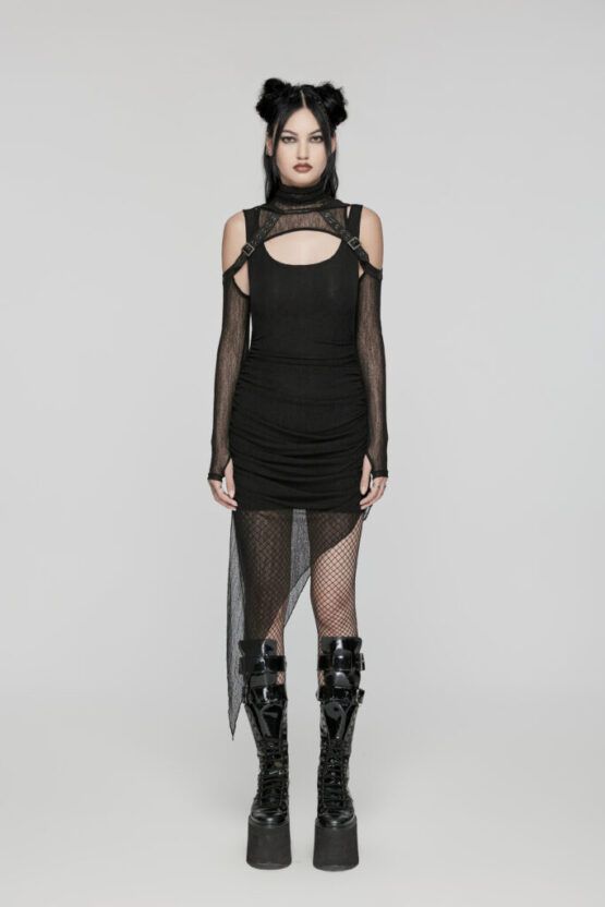WQ768 - Wasteland hooded two-piece dress - Image 4