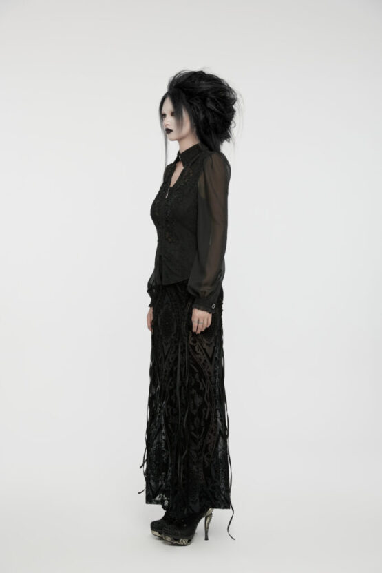 WY1635 - Hollow out shirt - Image 3