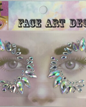 1153 - AB  Eyedrop Face Gems