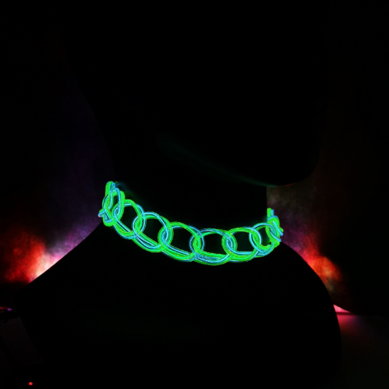 LED100 - LED Chunky Necklace - Image 4