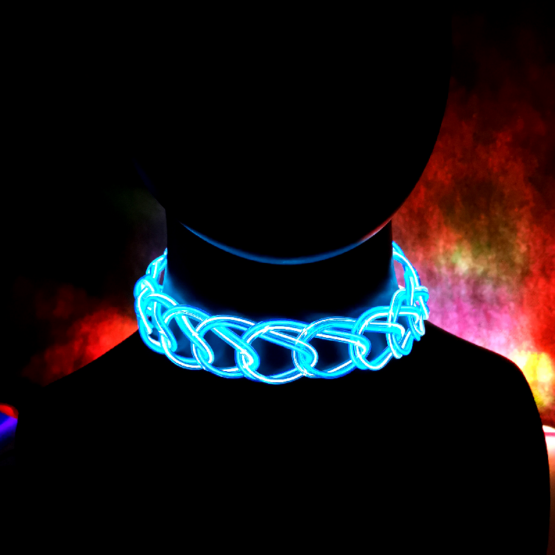 LED100 - LED Chunky Necklace - Image 5