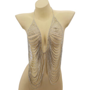94027 - Halter Style Layered Body Chain