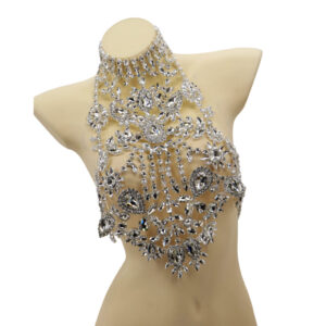 94035 - Multi Crystal Embellished Bodice