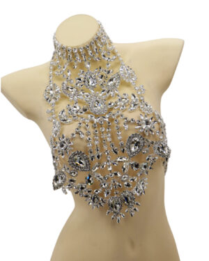 94035 - Multi Crystal Embellished Bodice